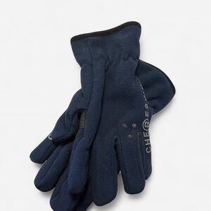 Black and Blue Gloves